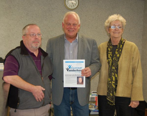 John Murphy, MP Dick Harris and Charlyne Smilinski