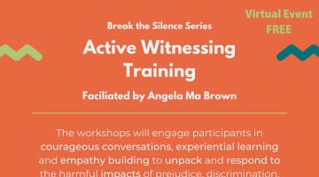 Active Witnessing Training: Break the Silence Series