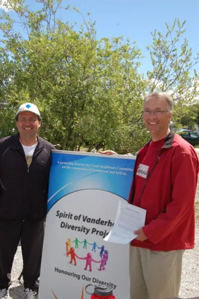 John Rustad and Reg Mueller
