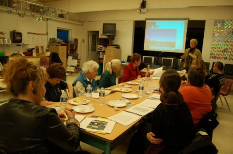 Members of the Good Neighbours Committee and the general public