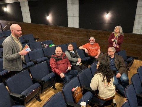 Group discussions with Julie and Evan