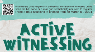 Active Witnessing Workshops: Learn How to Respond to Racism &amp; Hate